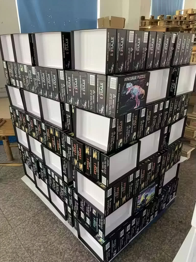 Puzzles prepared for local donation